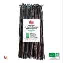 Organic LAVANY Bourbon Vanilla Pods from Madagascar in a vacuum-sealed bag - Total net weight 250 g