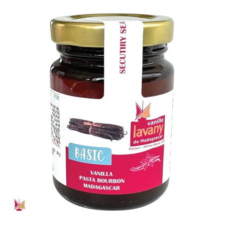 LAVANY Vanilla Paste - Glass jar - Net weight 125 g