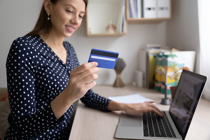 Photo paiement par carte bancaire