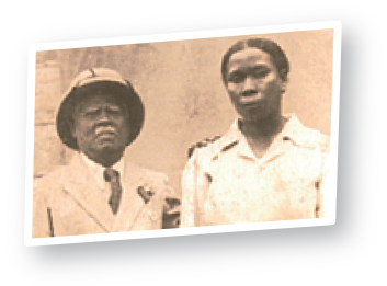 Edouard RAJERA <small>et</small> Egyptienne RANJA les fondateurs de la Plantation Vanille LAVANY Bourbon de Madagascar